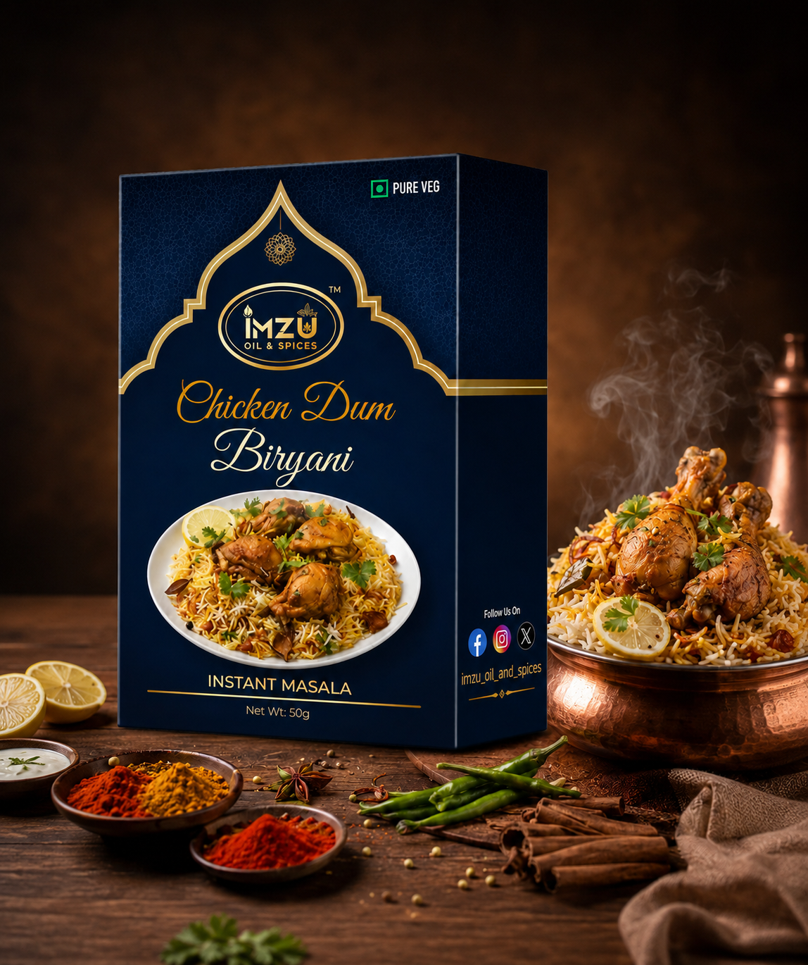 Chicken Dum Biryani 